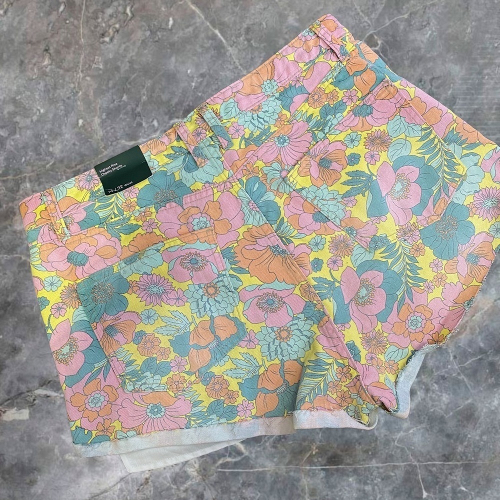 Wild Fable High Rise Cheeky Floral Short - Picture 11 of 11